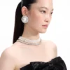 Crystal Pearl Earrings