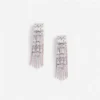 Crystal Pink Droplet Earrings Crystal Pink Droplet Earrings