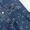 Denim Bow Printed Dress Denim Bow Printed Dress