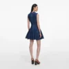 Denim Broderie Mini Dress Denim Broderie Mini Dress
