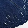 Denim Broderie Mini Dress Denim Broderie Mini Dress