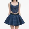 Denim Corset Top Denim Corset Top