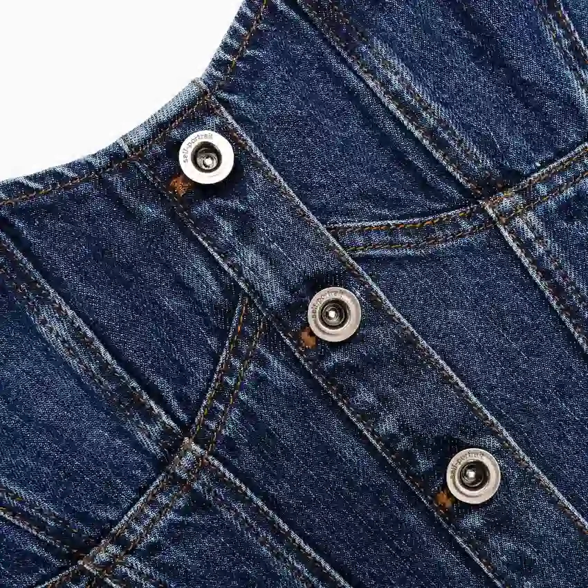 Denim Corset Top Denim Corset Top