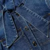 Denim Frill Playsuit