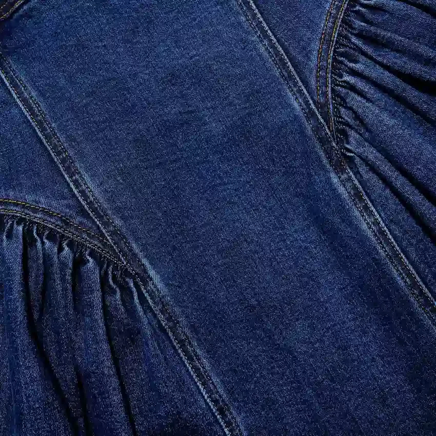 Denim Mini Dress Denim Mini Dress