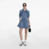 Denim Mini Shirt Dress Denim Mini Shirt Dress