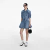 Denim Mini Shirt Dress Denim Mini Shirt Dress