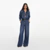 Denim Relaxed Fit Jumpsuit Denim Relaxed Fit Jumpsuit