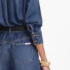 Denim Relaxed Fit Jumpsuit Denim Relaxed Fit Jumpsuit