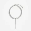 Double Crystal Bow Choker Double Crystal Bow Choker
