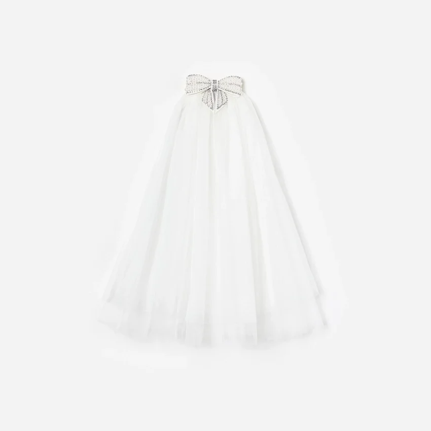 Embellished Bow Veil Embellished Bow Veil