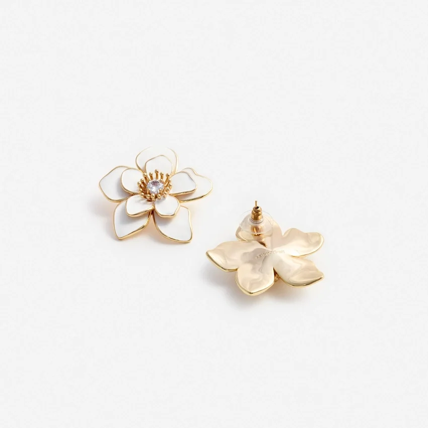 Enamel Flower Earrings Enamel Flower Earrings