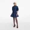 Flared Denim Mini Skirt Flared Denim Mini Skirt