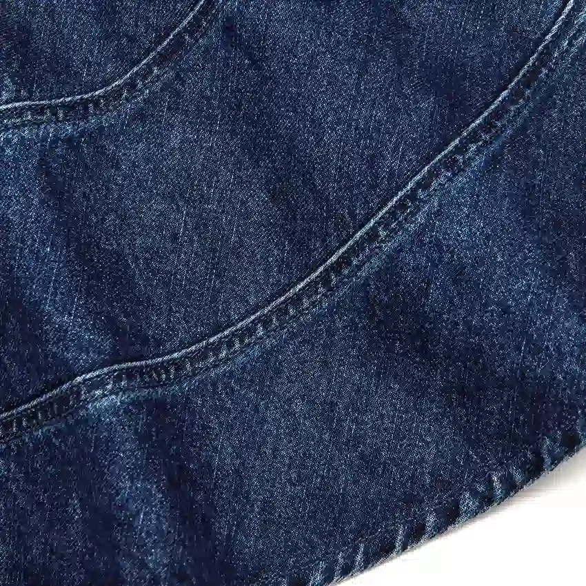 Flared Denim Mini Skirt Flared Denim Mini Skirt