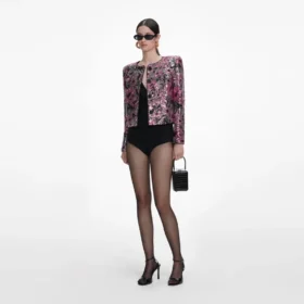 Floral Sequin Jacket