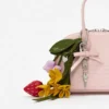 Flower Strawberry Bag Charm Flower Strawberry Bag Charm