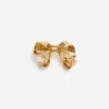 Gold Bow Hair Clip