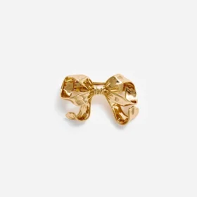 Gold Bow Hair Clip