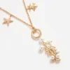 Gold Coral Charm Necklace Gold Coral Charm Necklace