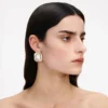 Gold Crystal Earrings Gold Crystal Earrings