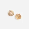 Gold Flower Cluster Earrings Gold Flower Cluster Earrings