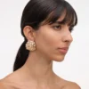 Gold Flower Cluster Earrings Gold Flower Cluster Earrings