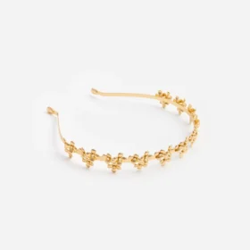 Gold Flower Cluster Headband Gold Flower Cluster Headband