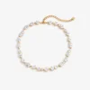 Gold Heart Crystal Necklace