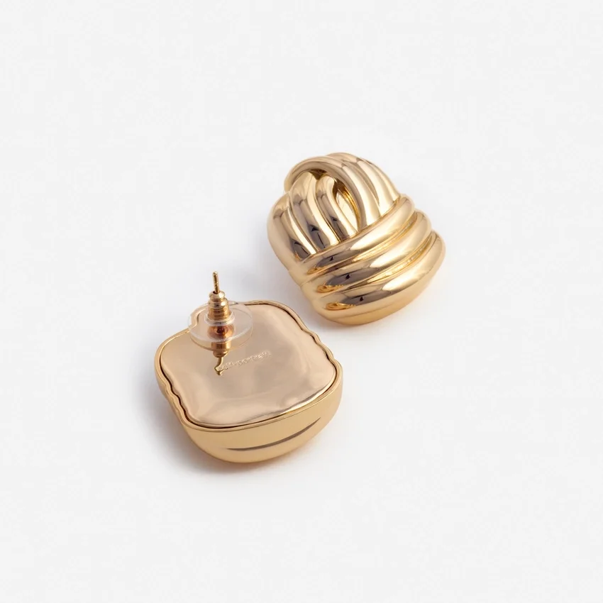 Gold Knot Earrings Gold Knot Earrings
