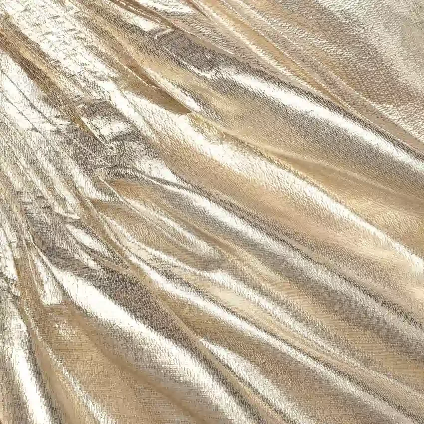 Gold Metallic Mini Skirt Gold Metallic Mini Skirt