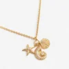 Gold Multi Charm Necklace Gold Multi Charm Necklace