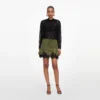 Green Crystal Chainmail Mini Skirt Green Crystal Chainmail Mini Skirt