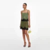 Green Crystal Chainmail Top Green Crystal Chainmail Top