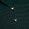 Green Keyhole Knit Midi Dress Green Keyhole Knit Midi Dress