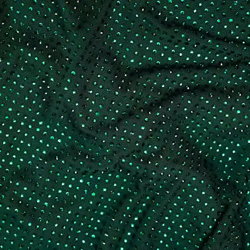 Green Rhinestone Maxi Dress Green Rhinestone Maxi Dress
