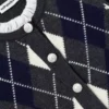 Grey Argyle Knit Dress Grey Argyle Knit Dress