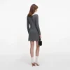 Grey Knit Mini Dress Grey Knit Mini Dress