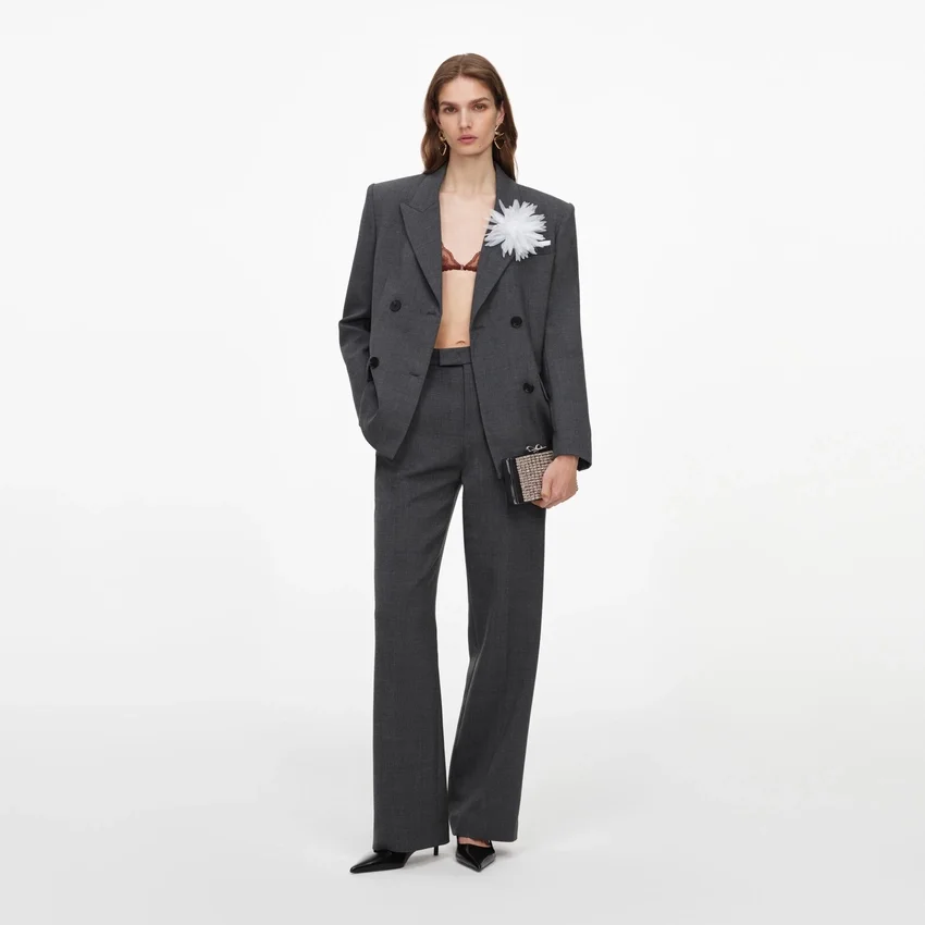 Grey Tailored Trousers Grey Tailored Trousers