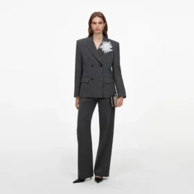 Grey Tailored Trousers