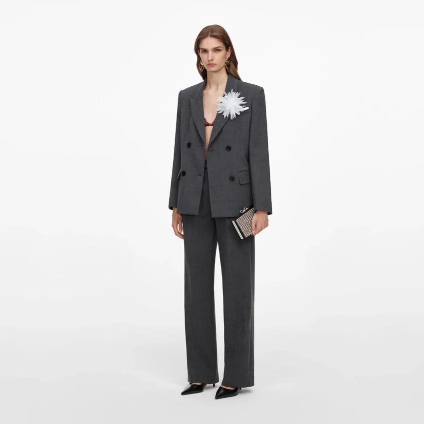 Grey Tailored Trousers Grey Tailored Trousers