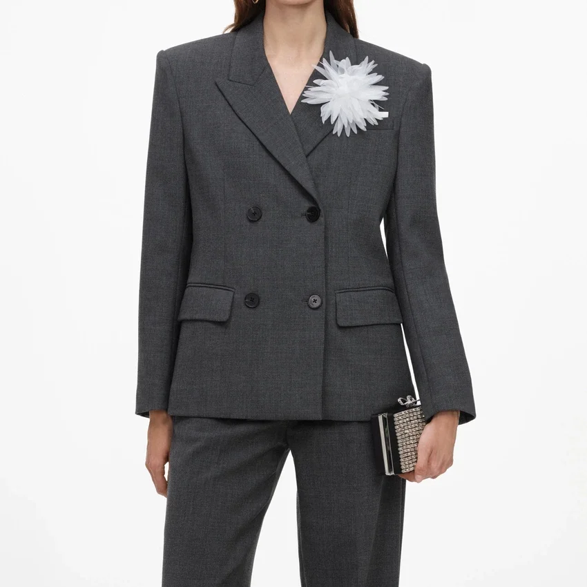 Grey Tailored Trousers Grey Tailored Trousers