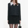 Grey Wool Collared Jacket Grey Wool Collared Jacket