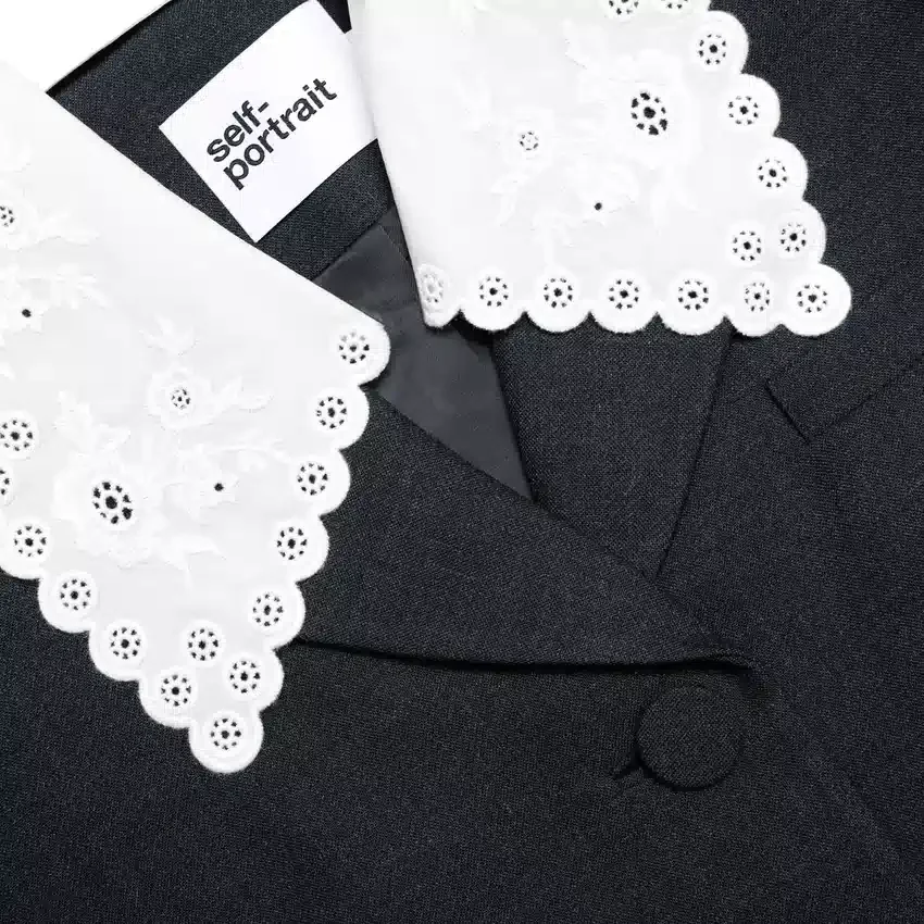 Grey Wool Collared Jacket Grey Wool Collared Jacket