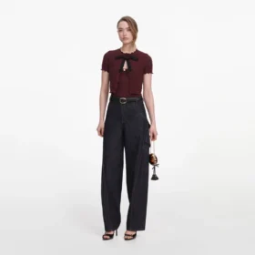 Indigo Denim Cargo Jeans