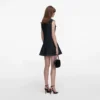 Indigo Denim Flared Mini Dress Indigo Denim Flared Mini Dress