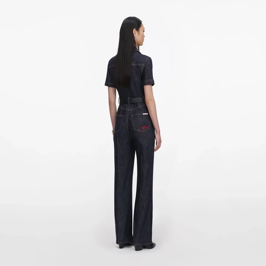 Indigo Denim Jumpsuit Indigo Denim Jumpsuit