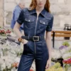 Indigo Denim Jumpsuit Indigo Denim Jumpsuit