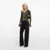 Khaki Button Down Knit Top Khaki Button Down Knit Top