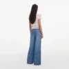Light Blue Rhinestone Stripe Denim Jeans Light Blue Rhinestone Stripe Denim Jeans