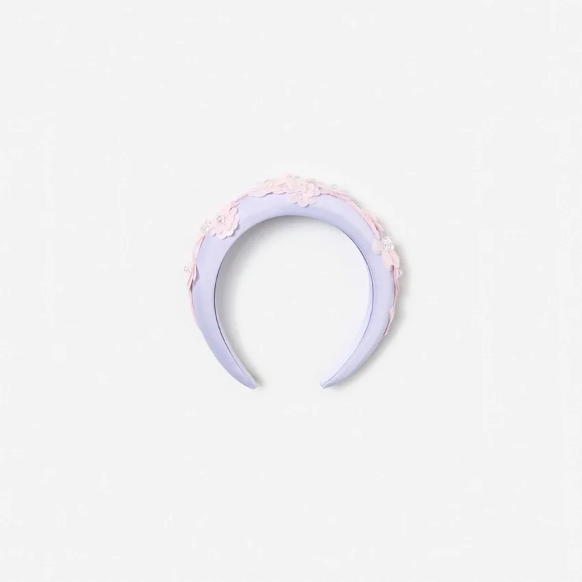 Lilac Flower Sequin Headband Lilac Flower Sequin Headband